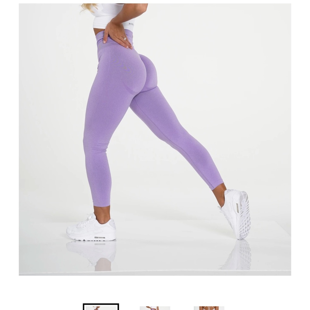 NVGTN new Lilac Size M curve leggings